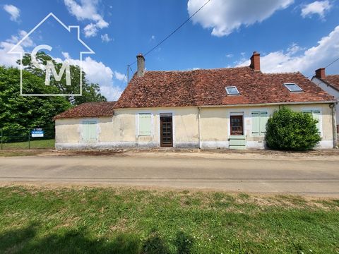 In Chassy, an einem Ort namens BOUTE-HENRY Großes Potenzial für dieses einstöckige Haus von 78 m2 mit ausbaubarem Dachboden. Bestehend aus einer Küche, die zum Esszimmer hin offen ist, einem Schlafzimmer, einem Wohnzimmer, einem Duschbad und einem Sc...