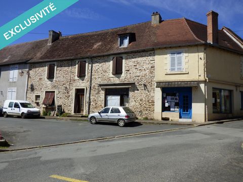 Vous souhaitez revenir aux valeurs traditionnelles dans un bourg du Périgord vert à proximité d'un superbe château, reprendre une activité de boulanger ou tout simplement vivre dans une grande maison, alors cet ensemble immobilier est fait pour vous....