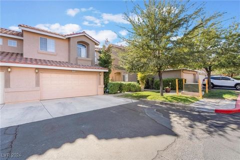 HONEY STOP THE CAR, FABULOUS TWO-STORY TOWN HOUSE IN THE SOUTH OF GREEN VALLEY, ONE OF THE SAFEST CITIES IN THE NATION, LOCATION LOCATION LOCATION, IN CLOSE PROXIMITY TO FREEWAY, SHOPPING, PRIVATE GATED COMMUNITY, 3 BEDROOM, 2.5 BATH, LARGE OPEN LIVI...