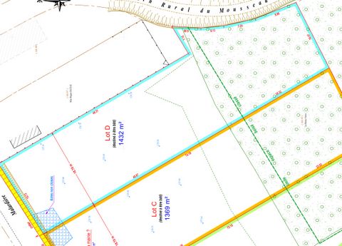 Beau terrain a bâtir de 1432m² dans un jolie cadre entre Rambouillet ( 78120 ) et Epernon ( 28230 ). Emprise au sol 20% , 10 mètres au faitage ( R+1+combles ) Zone UB du plu. Prix du bien 130 000 euros honoraire incluse charge acquéreur 5,94% soit 72...