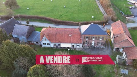 Opportunité Exceptionnelle - Baisse de prix !!!! Ancien Corps de Ferme à Découvrir ! A la recherche d'une propriété unique dans un village prisé ? Ne cherchez plus, cette ancienne ferme est le bijou que vous attendiez, alliant charme authentique et p...