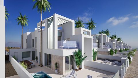 QUADS DE OBRA NUEVA EN ROJALES~~Nuevo proyecto de modernos quads y villas con piscinas privada en Rojales.~Las modernas viviendas disponen de 3 dormitorios, 2 baños, aseo de invitados, cocina americana con el salón, armarios empotrados, solarium, jar...