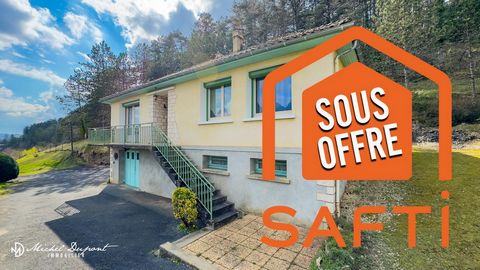 Maison de 90 m² sur sous sol avec 4486 m² de terrain au Bugue