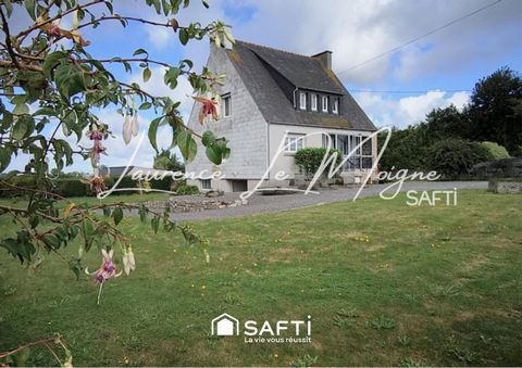 Maison familiale à proximité du centre de PLOUNEVENTER, tout en profitant de la vie à la campagne