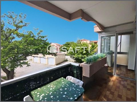 CANET EN ROUSSILLON PLAGE , T3 AVEC TERRASSE ET PARKING
