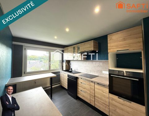 Superbe appartement de 4 pièces disposant d'un balcon, d'une cave, et d'un garage !