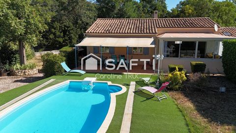 Belle maison de plain-pied sur magnifique terrain arboré