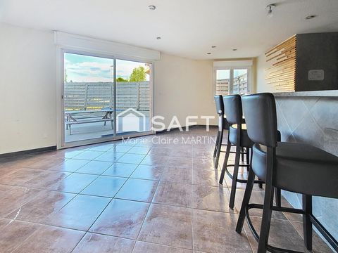 Morestel – Appartement comme une maison avec terrasse (101 m²) - T4 transformé en T3 - 72.97 m²