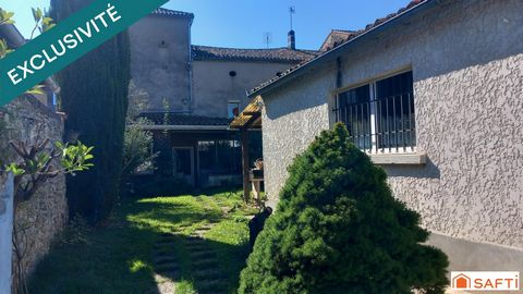 Maison en pierre 130m2, 3 chambres, jardin, garage