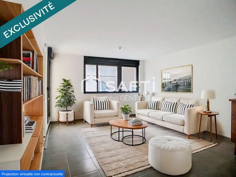 COLOMBES HYPER-CENTRE – 2 PIÈCES RÉCENT AVEC LOGGIA