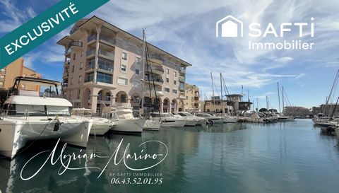 Nouveauté Exclusivité SAFTI – Studio avec terrasse exposé Sud Ouest - Cap sur Port Fréjus (83600)