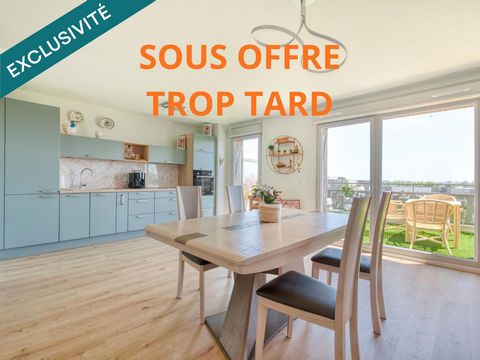 Appartement de 88 m² rénové en dernier étage