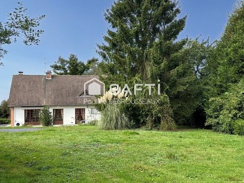 Spacieux pavillon habitable de plain-pied, vaste terrain et garage