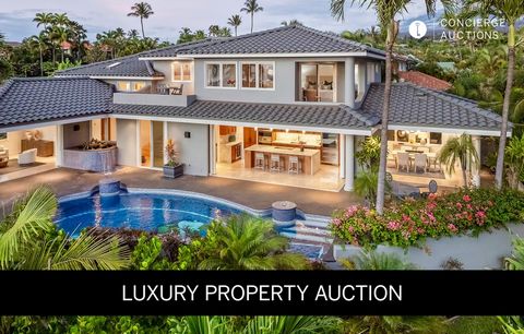 Listed for $3.75M | Starting Bids Expected Between $2M-$3M An extraordinary modern sanctuary awaits within Wailea Kialoa's exclusive gated enclave, where elevated corner positioning captures panoramic Pacific vistas and endless island sunsets. This s...