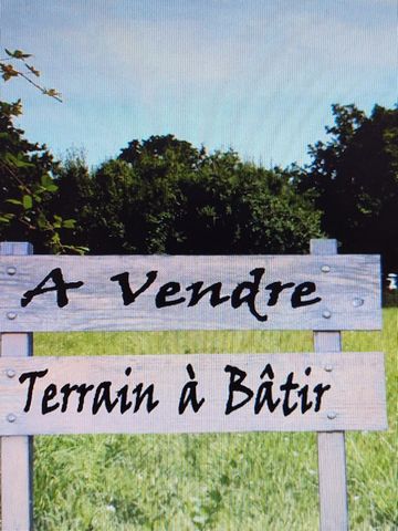 Beau terrain plat viabilités en bordure