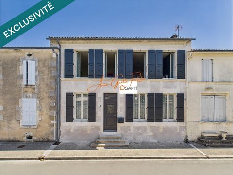 Maison de bourg rénovée 160 m², 3 chambres, garage et cour lumineuse