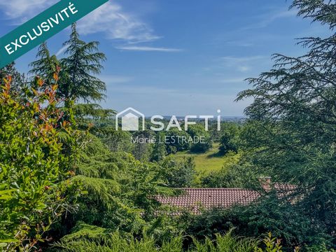 Vue Pyrénées et le centre du village à pied!