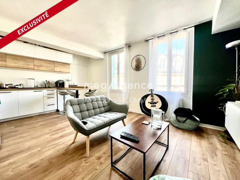 APPARTEMENT F3 EN CENTRE VILLE DE MANTES LA JOLIE.