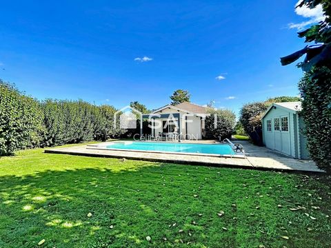 Maison de plain-pied–130 m²–Piscine–Centre village