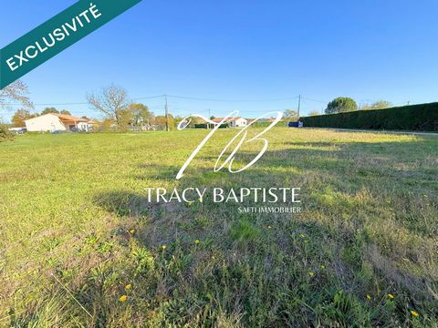 Terrain plat à bâtir de 1 701 m2 au calme, à 30min de Toulouse