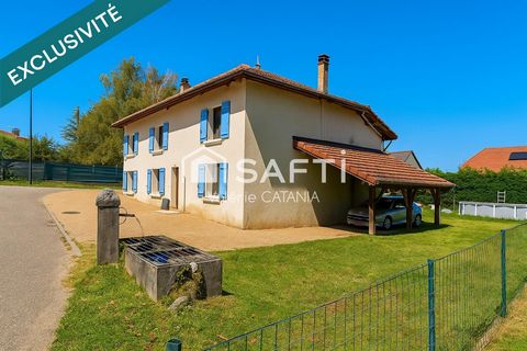 Maison de caractère en pisé – 160 m² – Velanne (38620)