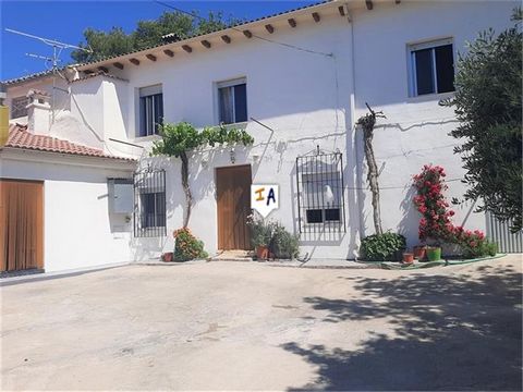 This 289 m2 built property is located in the lovely village of Ribera Alta, which is only a short 10 minutes drive to the well known town of Alcalá la Real, in the Jaen province of Andalucia. The house is distributed over two floors. The main entranc...