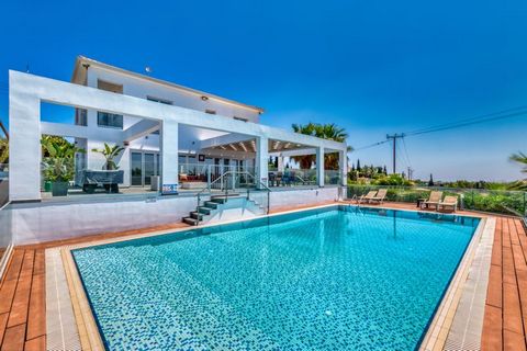 Three Bedroom Detached Villa For Sale in Protaras with Land Deeds PRICE REDUCTION!!! (was €1,200,000) Entering the villa through the front door, you are met with a spacious entrance hall that is currently used as an office space. To the right hand si...