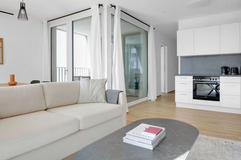 For stays longer than 1 month, we offer custom pricing. Please reach out for an exact quote! Discover the best of Vienna, with this modern apartment in a great location. It’ll be easy to simply show up and start living in this fashionably furnished a...