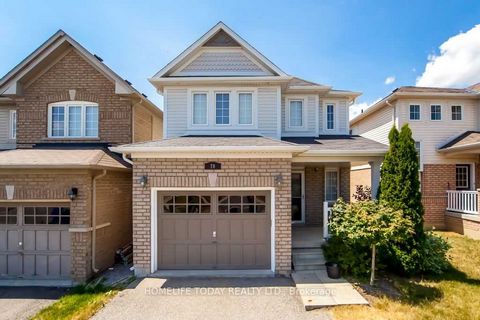 Look No Further! Immaculate Home Located In Sought After North Bowmanville Neighbourhood. Over 1500 Sqft Open Concept Living Offers Excellent Natural Light Throughout. Property Offers Many Features Such As Gas Fireplace, Pot Lights, Eat-In Kitchen, U...