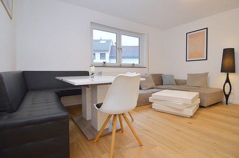This flat comes with everything you need to feel comfortable and at home. It's close to the Rhine river and has supermarkets in close distance. At the same time its in a quiet area.