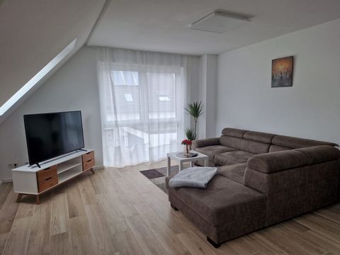 Enjoy a stylish experience in the beautiful feel-good oasis in a new development at Schloss Neersen. First occupancy April 2022! Modern furnished granny apartment in a two-family house with separate entrance. The 80 m² apartment has underfloor heatin...