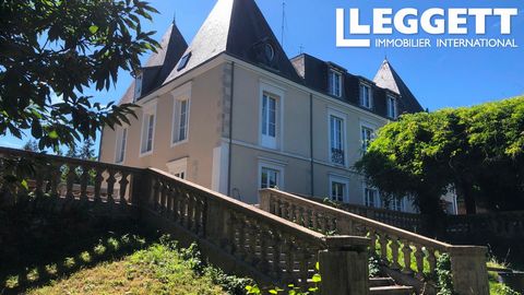 115781JVM87 - This amazing chateau on top of a hill fulfils your dreams. All amenities are a five-minute drive away and Limoges with its international airport is only a one-hour drive. Information about risks to which this property is exposed is avai...