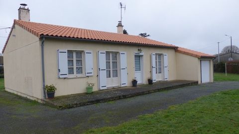 Dpt Deux Sèvres (79), à vendre VASLES maison plain-pied P4 - Terrain 1750 m²