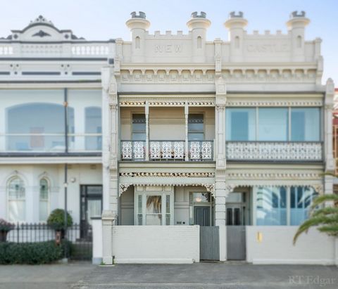 Experience a blend of classic elegance and contemporary comfort in this grand Iconic beachfront Victorian terrace, nestled in the heart of prestigious Middle Park. Boasting an enviable beachfront position on Melbourne's renowned Beaconsfield Parade, ...