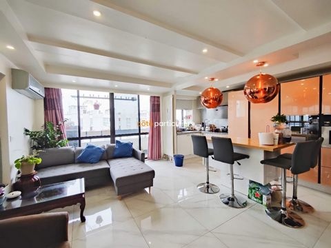 The agency Côté Particuliers Aubervilliers offers you exclusively this apartment upstairs in a building of the 70s secure very well served by transport. The property is 450 metres from Aubervilliers-Pantin-Quatre Chemin Station and 550 metres from Po...