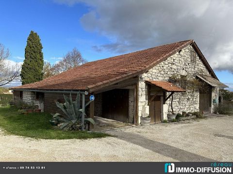 Fiche N°Id-LGB155964: Lhospitalet, Quercy Blanc sector, Propri?t? barn of about 110 m2 including 5 room(s) including 4 bedroom(s) + Land of 9483 m2 - - Ancillary equipment: garden - courtyard - terrace - garage - parking - double glazing - pantry - a...
