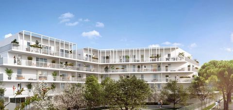 Large apartment for a T3 in the 9th in the town of Marseille. In a brand new real estate complex scheduled for delivery in 2022 that meets accessibility standards. The interior space is composed of a living area of 26.91m2, a kitchen area, 2 bedrooms...