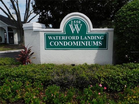 This move in ready condo has all of the amenities you desire. Waterford Landing includes two pools, a fitness center, and a community dock on Lake Rouse where you can watch the beautiful sunset over the water. This one bedroom, one bath unit is on th...