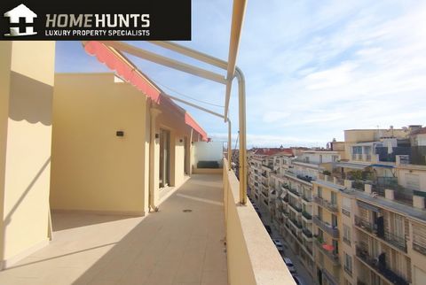 NICE - MUSICIENS : Top floor, superb 3 bedroom apartment of 111.59 m2 with 25 m2 urban view west-facing terrace over the rooftops of Nice. The apartment has an unobstructed view of the rooftops from all living areas. An entrance hall, a 35.15 m2 doub...