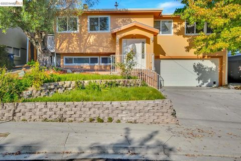 Don't miss this beautifully maintained and updated split level home in the heart of Castro Valley! This home boasts a spacious living room, dining room area with a lovely marble gas fireplace. The kitchen is bright and spacious with all new appliance...