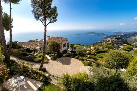 Overlooking the medieval village of Eze and the Mediterranean, this luxurious property offers the perfect blend of modernity and Provencal charm for which the Côte d'Azur is renowned. With Nice and Monaco only minutes away, it enjoys an ideal locatio...