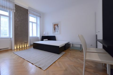 The apartment ISI is located in the 5th district of Vienna, Hollgasse (ground floor) and easily reachable by public transportation. The modern and fully furnished apartment with a size of 43m², has a living room, a fully equipped kitchen, an antero...