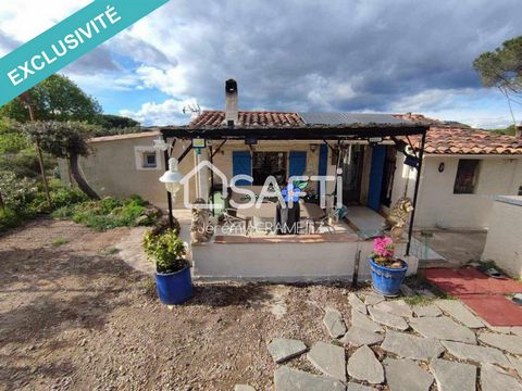 866 / 5?000 Discover this haven of peace nestled in the heart of Provence, ideal for lovers of nature and tranquility. This charming Provencal cabin of 43 m², entirely autonomous thanks to its photovoltaic panels and its borehole, offers you a serene...