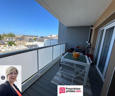 Rosa Lopes vous propose à la vente sur Saint Malo proche de la gare ce bel appartement situé au 5 eme étage avec ascenseur d'un immeuble récent de 2020. Appartement trois pièces très lumineuses, composé d'une grande pièce de vie avec cuisine ouverte ...