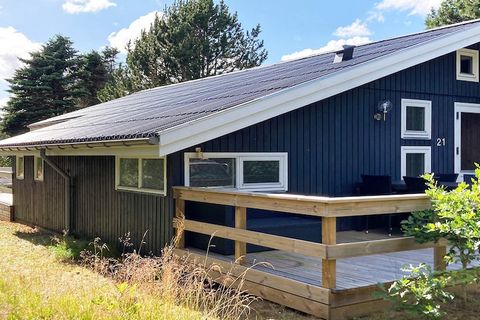 Im kleinen Fischerdorf Ålbæk, nur wenige Minuten Fußweg vom kinderfreundlichen Badestrand von Napstjert, steht dieses wohnliche Ferienhaus. Es hat ein schön abgeschirmtes Naturgrundstück, das ganz am Ende einer ruhigen Sackgasse liegt. Innen erwarten...