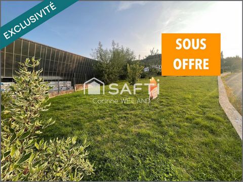 Terrain plat à bâtir, viabilisé, borné, 35 m de façade, proche toutes commodités