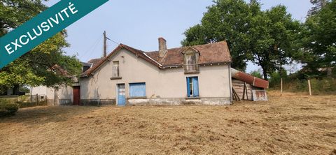 Maison ancienne à rénover beau terrain au calme