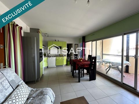 Appartement T3 vue mer, accés direct plage, parking sécurisé