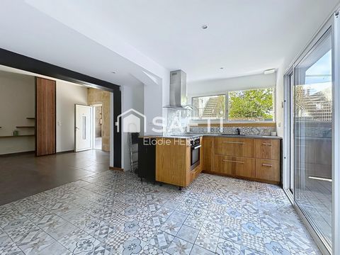 Appartement rénové 3 pièces avec patio – 67 m² – Bordeaux