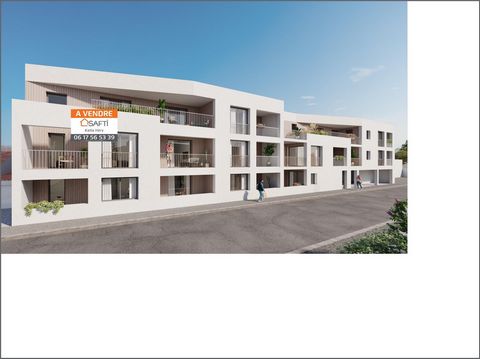 APPARTEMENT au 1er étage avec LOGGIA + CAVE + 2 PARKINGS
